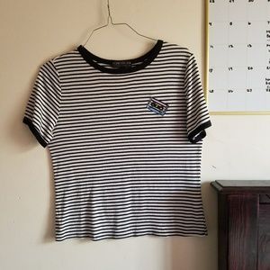 Striped Cassette Top